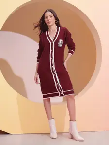 DressBerry Cable-Knit Dress