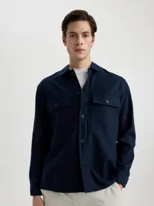 DeFacto Spread Collar Casual Shirt