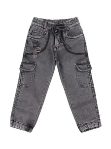 BAESD Boys Comfort Low Distress Heavy Fade Stretchable Jeans