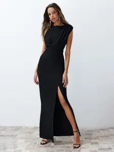 Trendyol Round Neck Sleeveless Maxi Dress