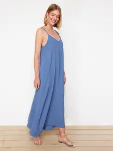 Trendyol Shoulder Straps Sleeveless Maxi Dress