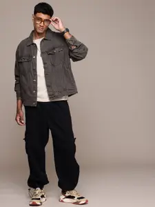 The Roadster Life Co. Spread Collar Pure Cotton Denim Jacket