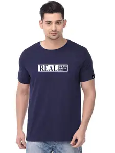 Polo Plus Typography Printed Bio Finish Cotton Casual T-Shirt