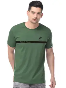 Polo Plus Round Neck Bio Finish Casual T-Shirt