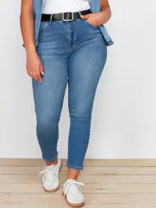 Trendyol Women Slim Fit Light Fade Jeans