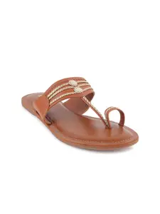 Anouk Women Embroidered One Toe Flats