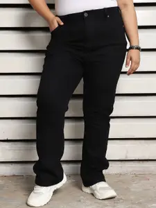 Freeform by High Star Women Stove Pipe High-Rise Jeans