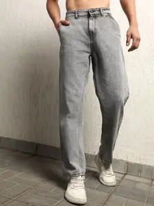 Hubberholme Men Straight Fit Heavy Fade Pure Cotton Jeans