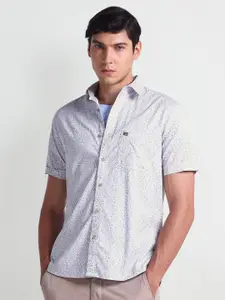 Arrow Sport Floral Printed Cotton Casual Shirt