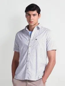 Arrow Sport Floral Printed Cotton Casual Shirt