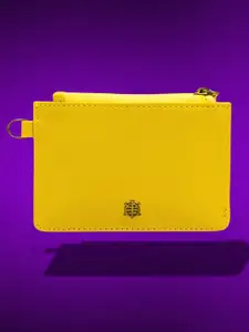 Tortoise Unisex Genuine Leather Card Holder