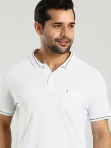 Indian Terrain Men Brand Logo Polo Collar Pockets T-shirt