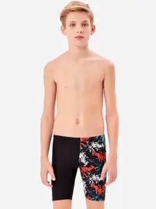 VELOZ Boys Printed Swimwear Cover UP Shorts