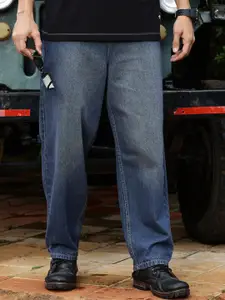 The Roadster Lifestyle Co. Men Relaxed Fit Mid Rise Clean Look Pure Cotton Jeans