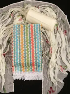 ASISA Woven Design Unstitched Dress Material