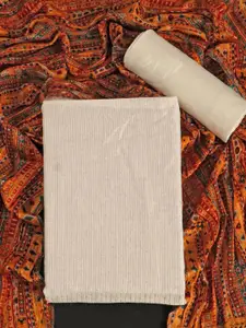 ASISA Striped Unstitched Dress Material