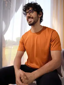 The Souled Store Round Neck Supima Cotton T-shirt