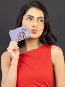 Accessorize Women Graphic Embroidered Card Holder