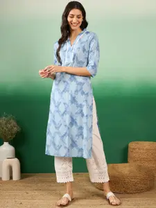 Vastramyaa Pure Cotton Straight Kurta