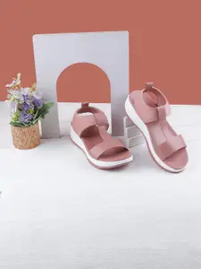 Metro Open Toe Wedge Heels