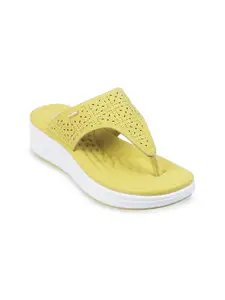 Metro Textured Open Toe Wedge Heels