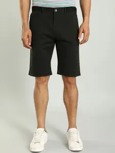 Indian Terrain Men Slim Fit Mid-Rise Regular Cotton Shorts