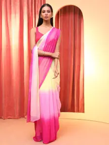 Indethnic Ombre Saree