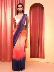 Indethnic Ombre  Saree