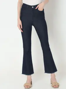 Vero Moda Women Bootcut High-Rise Clean Look Stretchable Jeans