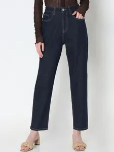 Vero Moda Women High-Rise Clean Look Stretchable Jeans