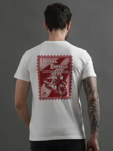 Royal Enfield Men Graphic Printed T-shirt