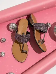 Inc 5 Embellished Open Toe Wedge Heels