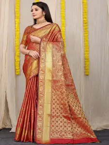 SGF11 Ethnic Motifs Zari Kanjeevaram Saree