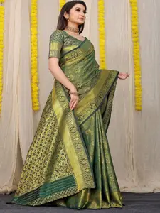 SGF11 Woven Design Zari  Kanjeevaram Saree