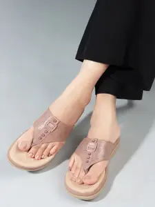 The Roadster Lifestyle Co. Women One Toe Flats