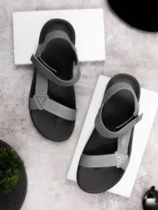 The Roadster Lifestyle Co. Men Grey Croslite Comfort Sandals
