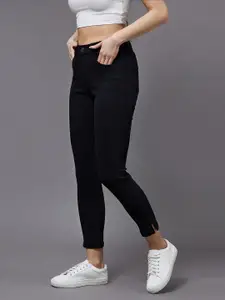 Miss Chase Women Skinny Fit High-Rise Clean Look Cotton Denim Stretchable Jeans