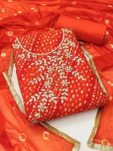 Peachmode Printed Pure Cotton Unstitched Dress Material