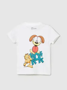 max Boys Graphic Printed Round Neck T-shirt