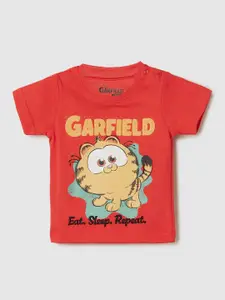 max Boys Humour And Comic Garfield T-shirt