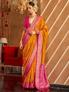 Anouk Ethnic Motifs Zari Patola Saree