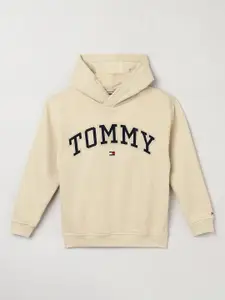 Tommy Hilfiger Boys Hooded Long Sleeves Cotton Pullover