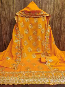 LeeliPeeri Designer Embroidered Unstitched Dress Material