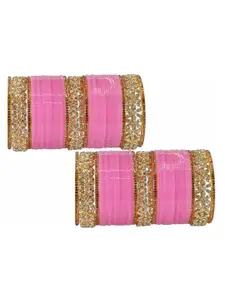LAVAZZA Set Of 66 Crystals Stone Studded Bangle