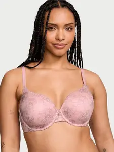 Victoria's Secret Floral Bra Full Coverage Underwired Heavily Padded