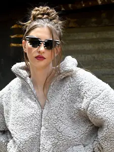 ODETTE Women Square Sunglasses with UV Protected Lens ATM75