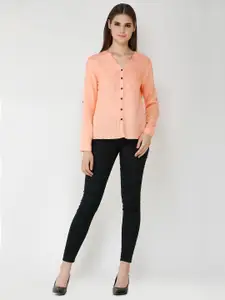 BAESD Comfort Mandarin Collar Casual Shirt