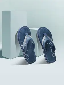 One8 Men's Anti-Skid TPR Sole Comfort Footbed Water Resistant Light Weight Flip-Flops