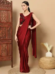 Chhabra 555 Solid Ready to Wear Sarees