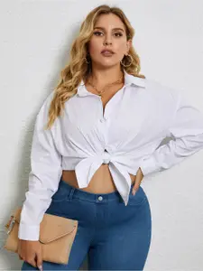 Fab Star Comfort Boxy Cotton Spread Collar Casual Shirt